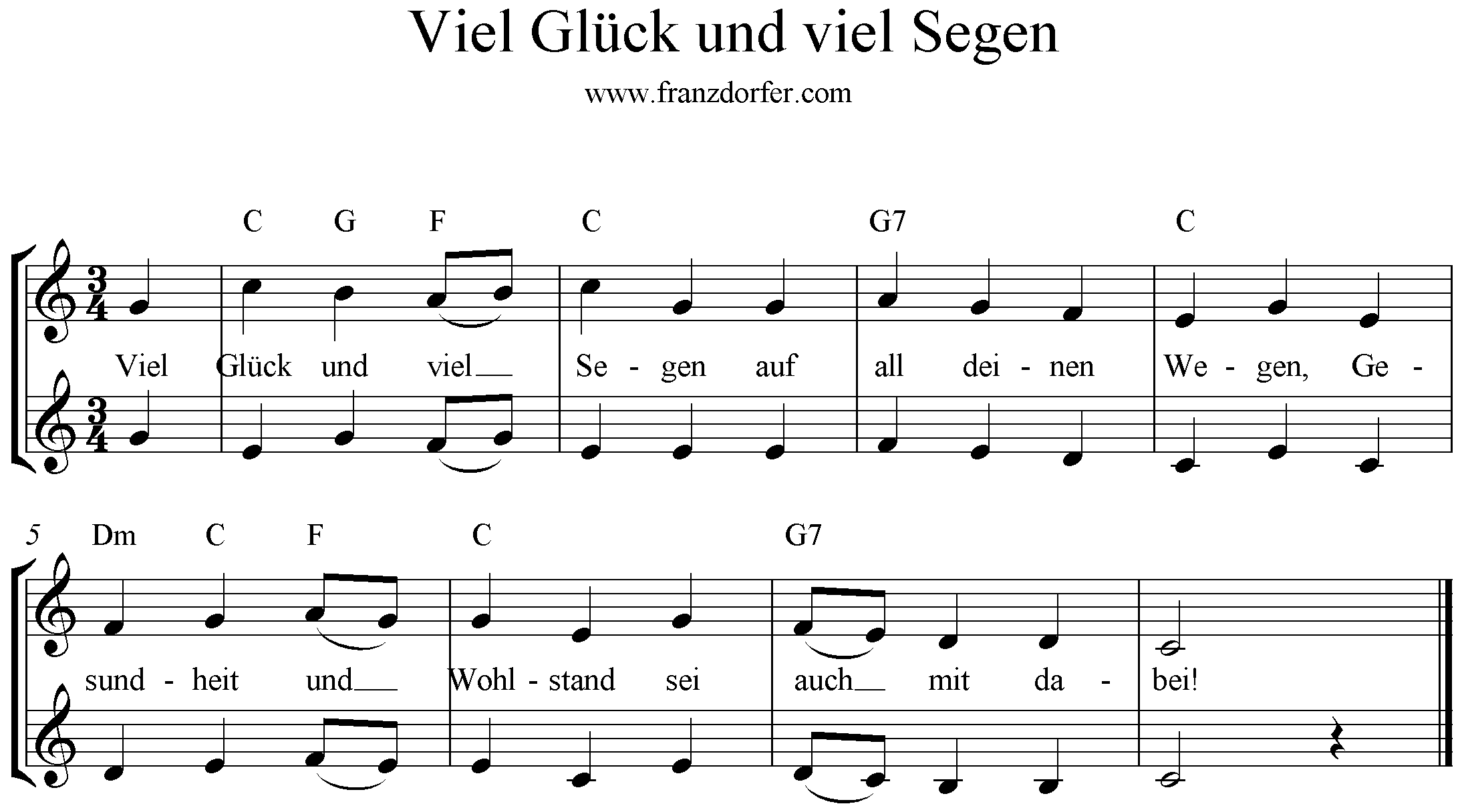 Zum Geburtstag Viel Glück Klavier Pdf