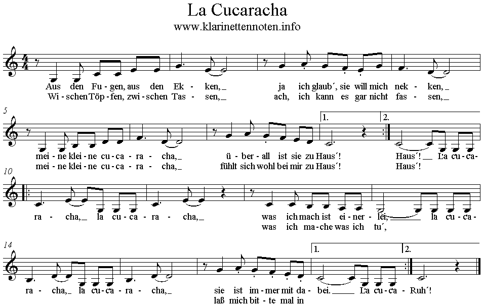 кукарача слово