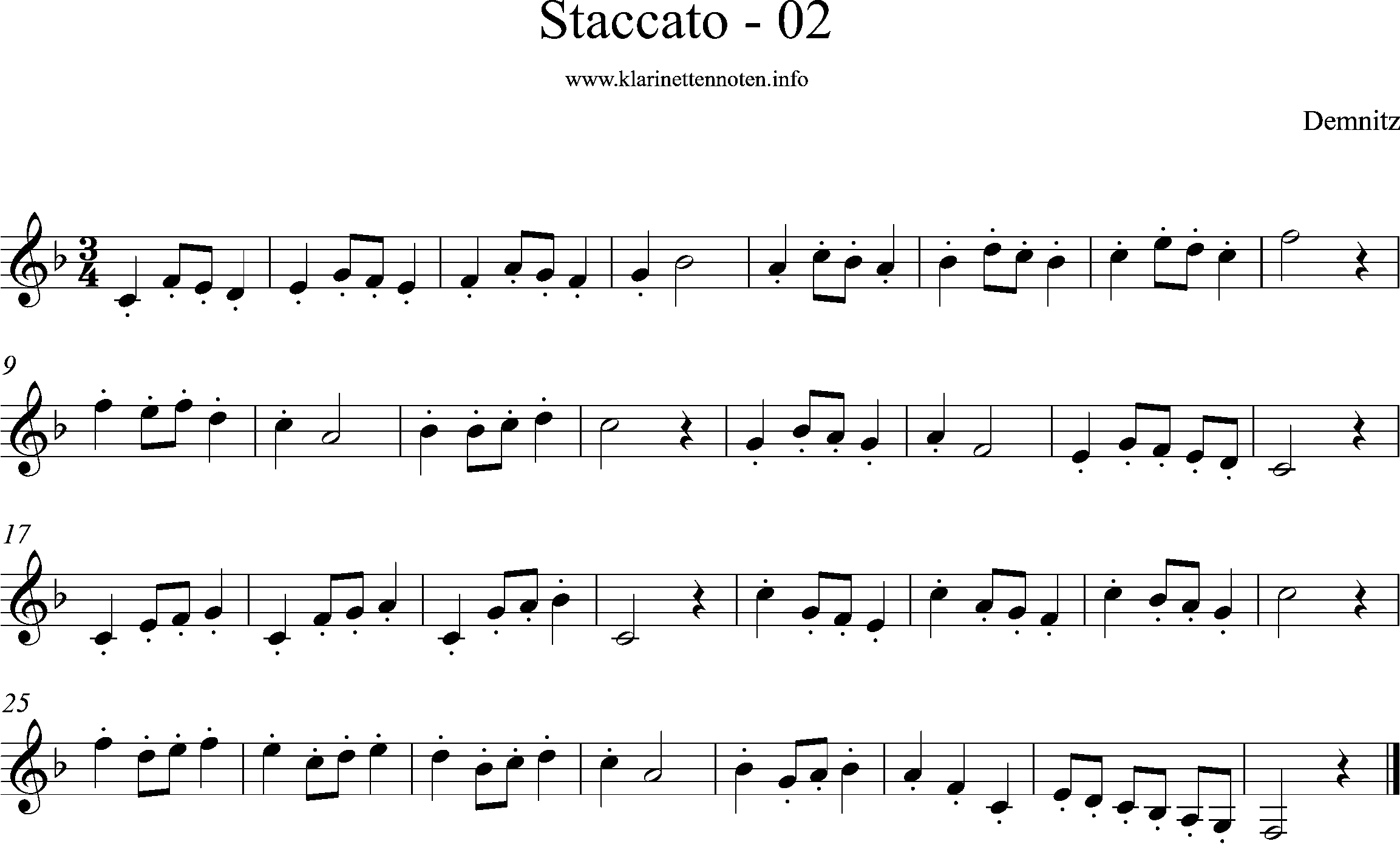 Elementary School, Demnitz, staccato - no-02