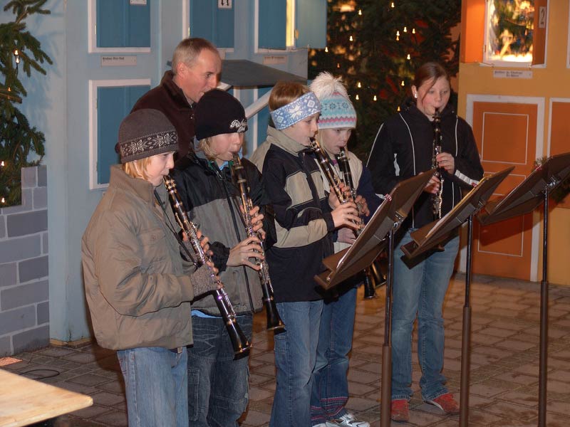 Klarinettengruppe der Musikschule Haag 3350
