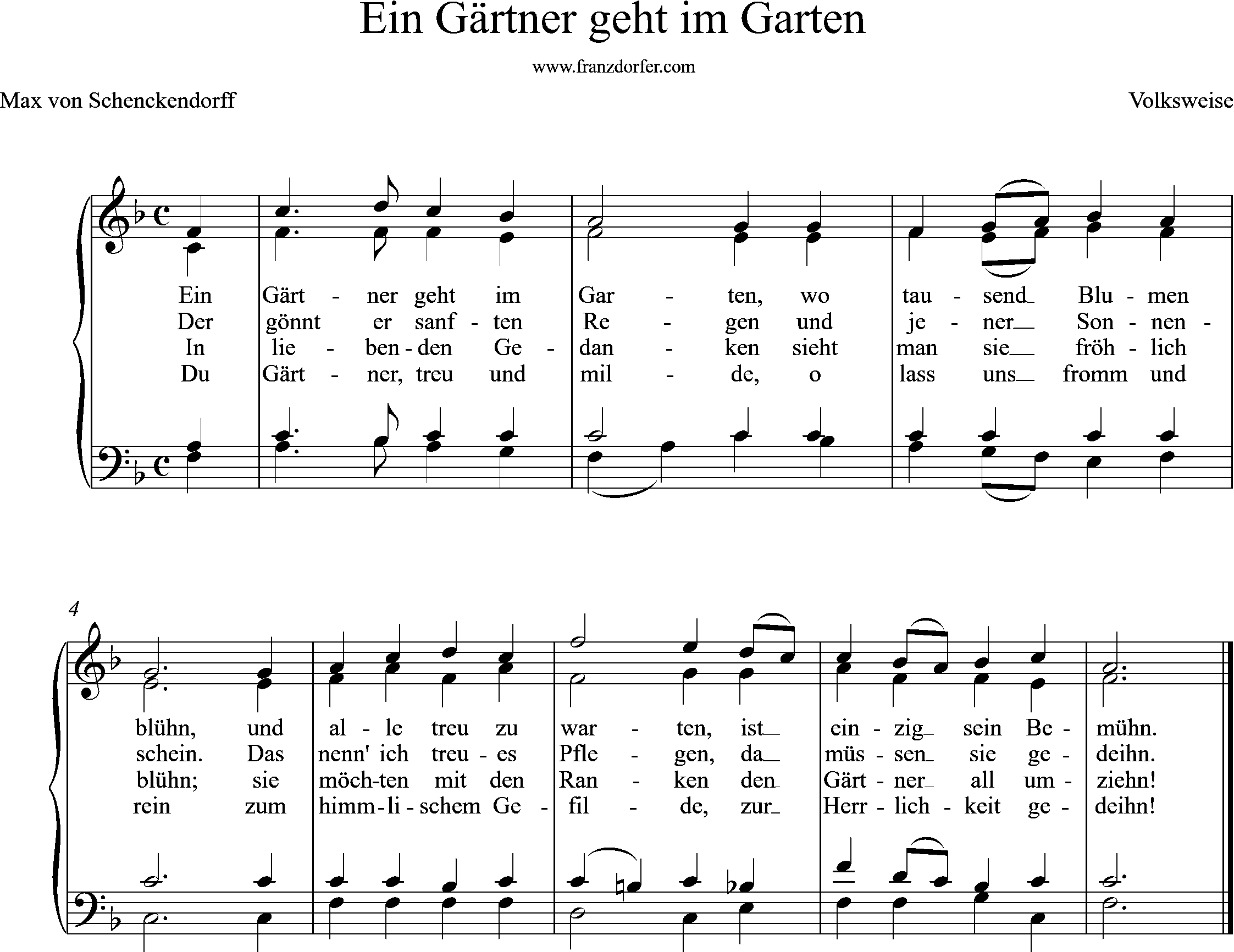 50+ Ein Gärtner Geht Im Garten Evangelisches Gesangbuch, Ein herz