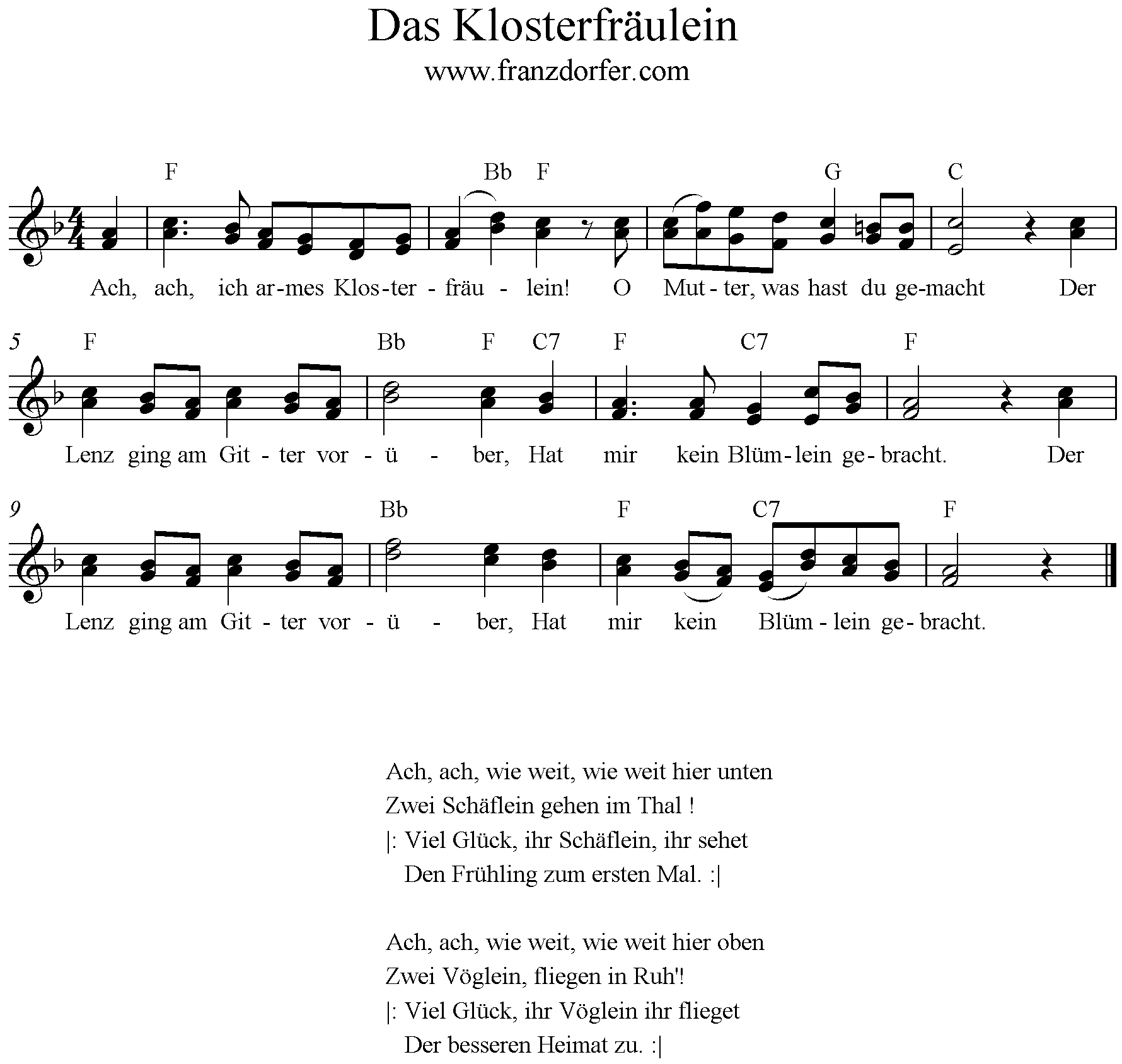 Das Klosterfräulein