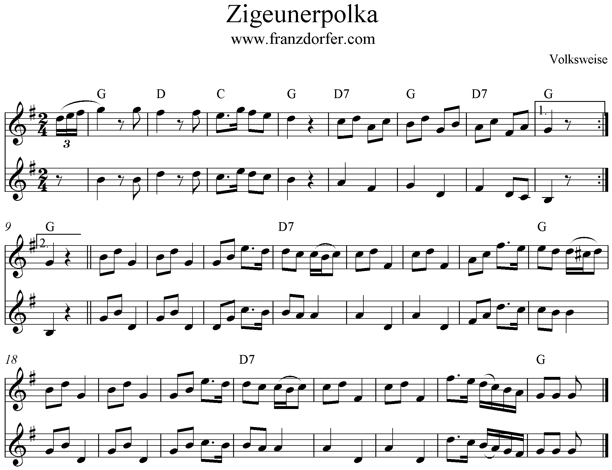 Krebspolka-Zigeunerpolka