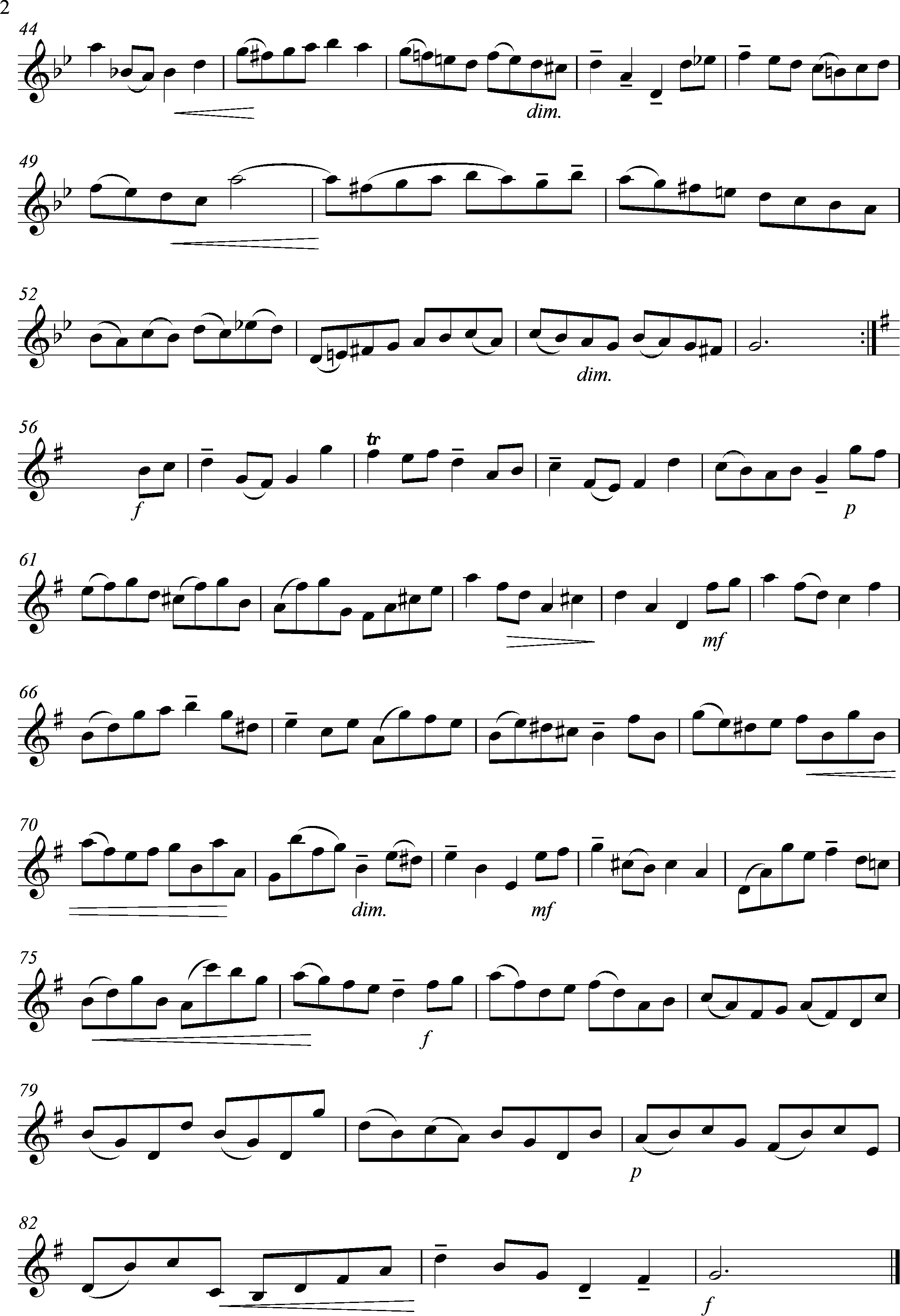 page 2 - Bourree- Cellosuite Bach